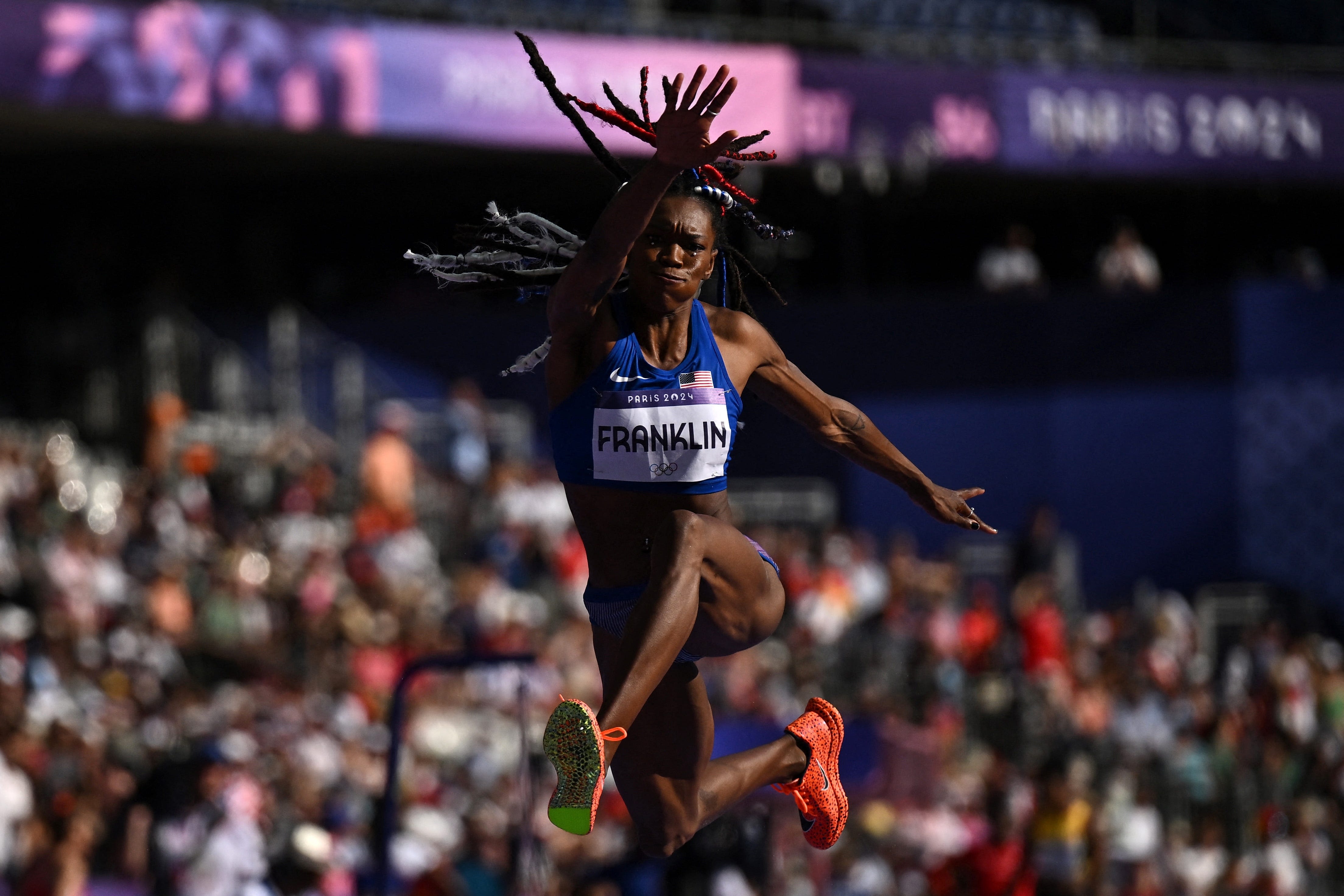 Tori Franklin narrowly misses triple jump final at 2024 Paris Olympics