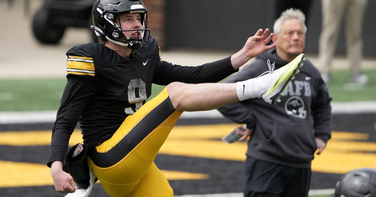 Hawkeyes: Iowa kicker Stevens seeking bounce back after getting 'humbled'