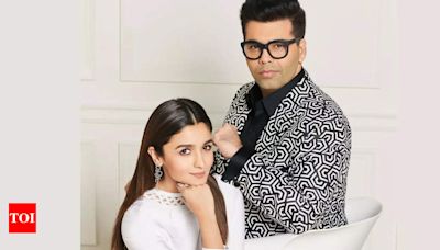 Throwback: When Karan Johar addressed the nepotism controversy, "Alia Bhatt is one of the most successful actors that we have..." | Hindi Movie News - Times of India