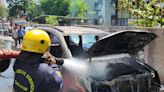 Two cars damaged in fire accident in Tondiarpet