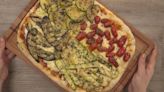 Cómo preparar una pizza multicolor: la receta paso a paso para hacerla rápida y fácil