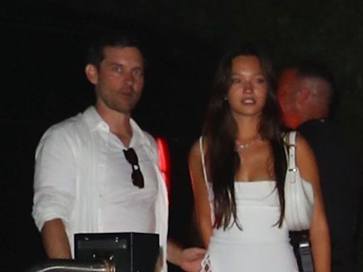Tobey Maguire, 49, Spotted Leaving 4th of July Party with 20-Year-Old Model Lily Chee