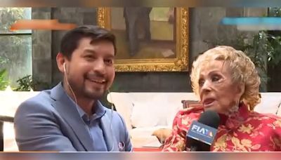 Fans de Silvia Pinal se molestan con la prensa: consideran que ya no deben entrevistar a la actriz