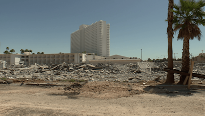 Tropicana Las Vegas begins deconstruction, asbestos remains on the inside