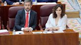 Ayuso define a Sumar como "muleta de Sánchez" y dice que sin él no tendrían "ni 4 escaños para hacer el mal que hacen"