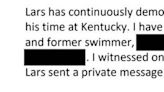 UK declines to talk about swim coach controversy, but KY Open Records Act sheds light