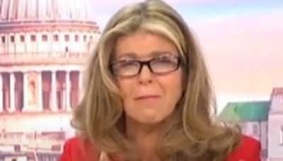 Kate Garraway looks 'emotional' on GMB as she battles eye infection