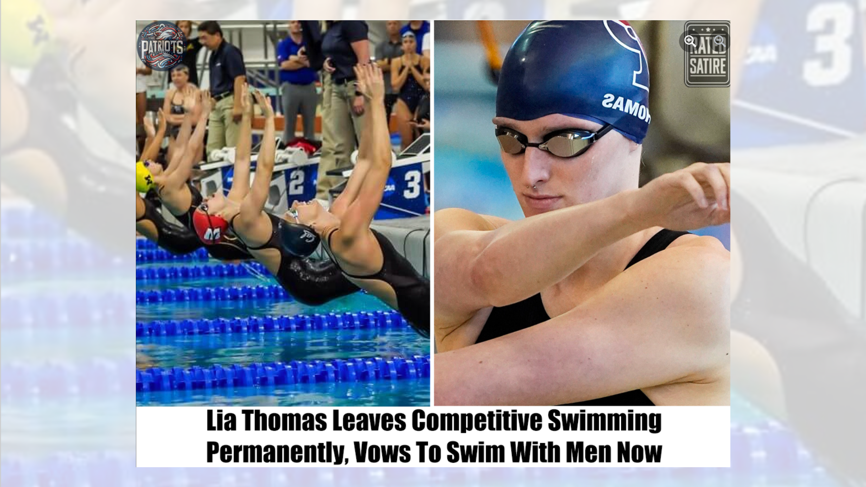Transgender Athlete Lia Thomas Leaving Competitive Swimming for Good?