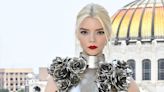 Anya Taylor-Joy Is a Statuesque Beauty in a Metal Minidress That Sculpts to Her Body