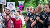 Free speech or federal crime? Protesters are still marching outside conservative Supreme Court justices’ homes