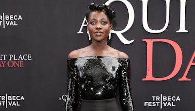 Lupita Nyong'o Makes Noise in a Custom Catsuit