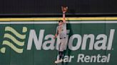 Sal Frelick robs Taylor Ward of a tying home run to end the Brewers' 6-3 win over the Angels