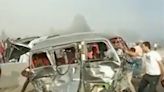 影/埃及高速公路連環車禍至少35死53傷 「多車堆疊燃燒」驚人畫面曝光