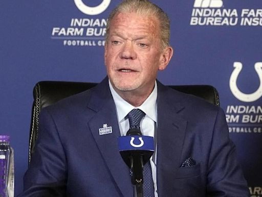 Indianapolis Colts owner Jim Irsay makes 1st trip to training camp since his December fall