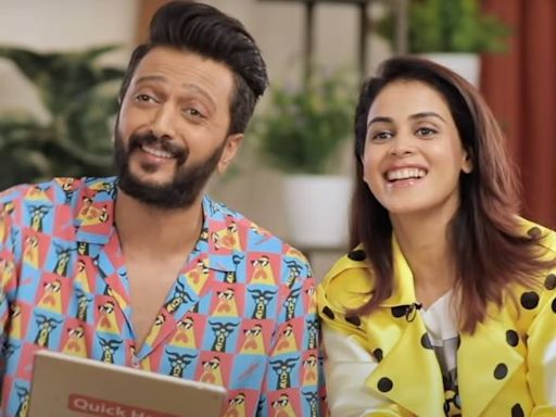 Riteish Deshmukh ‘broke up’ with Genelia D’Souza at midnight, went off to sleep without telling her it’s a prank: ‘I was miserable’