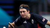 Pitchford knocked out of men's singles table tennis