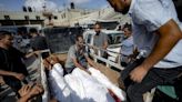 An Israeli attack on southern Gaza kills 71 people and said to target head of Hamas' military wing
