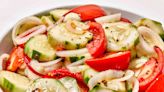 This Mom-Approved Cucumber Tomato Salad Is The Perfect Recipe For August