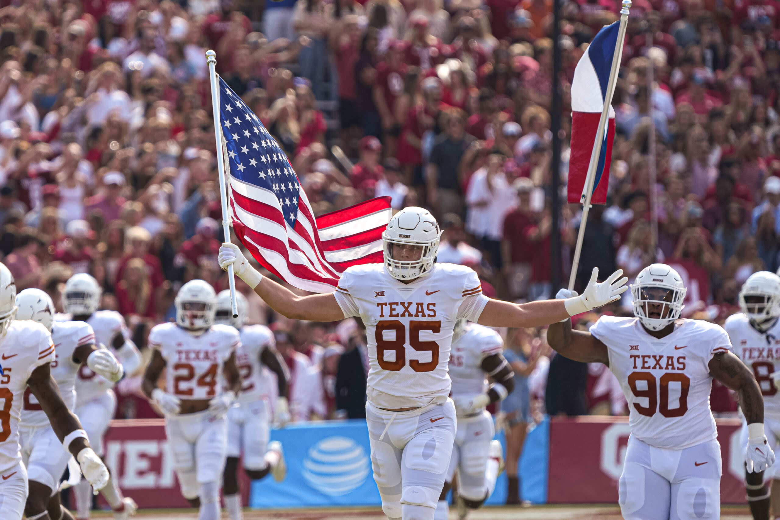 Texas, Oklahoma to play first Red River matchup in SEC at 2:30 p.m. CT