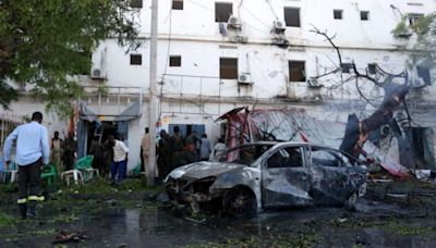 Car bomb strikes Somalia cafe packed with football fans, 9 dead