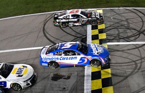 NASCAR Crash Course: Kyle Larson, Chris Buescher produce another epic Kansas finish