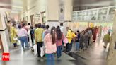 Navi Mumbai: Low turnout in the morning hours | Navi Mumbai News - Times of India