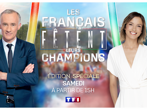 Déprogrammation : TF1 bouleverse ses programmes et retransmettra avec France 2 la parade des médaillés français aux Jeux de Paris 2024