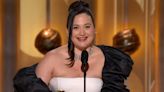 “Killers of the Flower Moon”'s Lily Gladstone Makes History and Delivers Golden Globes Speech in Blackfeet Language