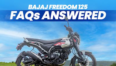 Bajaj Freedom 125 CNG Bike: 8 OF YOUR Questions Answered! - ZigWheels