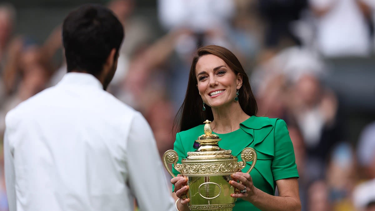 Kate Middleton appears at Wimbledon Men's Final amid cancer battle