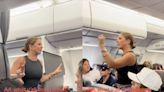 People have turned the infamous viral plane incident involving a woman accusing a passenger of being 'not real' into a meme