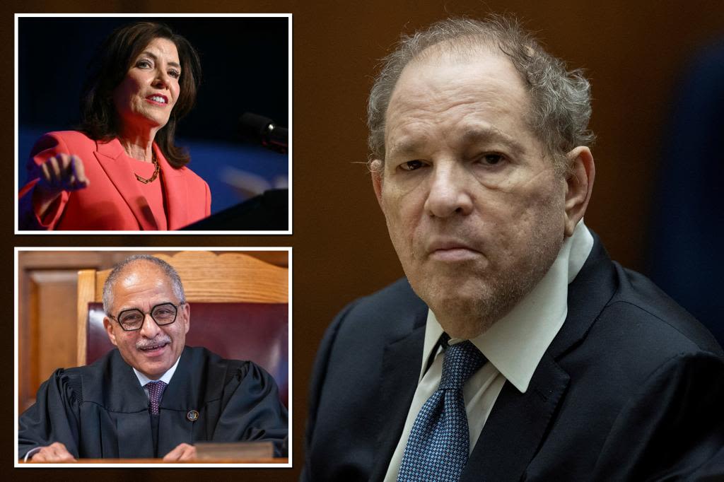 Judge installed by liberal Democrats over centrist Hochul pick responsible for Harvey Weinstein ruling