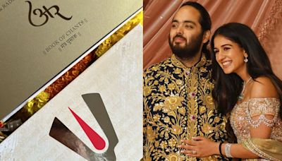 Anant Ambani and Radhika Merchant gifted a Mantra Chants book to guests on Aashirwad ceremony, see pics