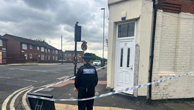 Man seen 'pouring with blood' as neighbours met with grim scene