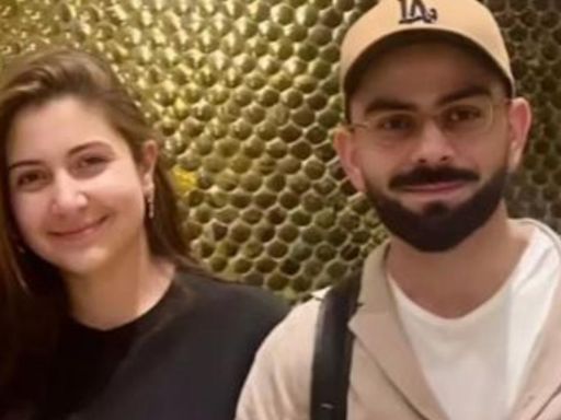 T20 World Cup 2024: Virat Kohli and Anushka Sharma jet off to the United States of America with Vamika and Akaay