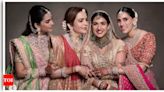 Anant Ambani - Radhika Merchant wedding: Abu Jani-Sandeep Khosla drop stunning pics of 'The Ambani ladies' | Hindi Movie News - Times of India