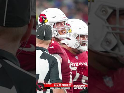 Video: Arizona Cardinals center Hjalte Froholdt talks outing to Arizona Diamondbacks game with teammates - Arizona Sports