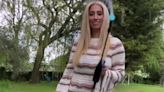 Stacey Solomon gives tour of her huge garden with a swimming pool