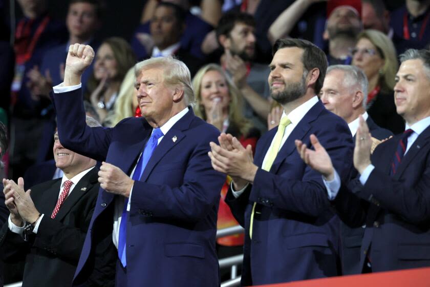 Trump's past GOP rivals line up behind him at convention, say he'll make U.S. 'safe again'