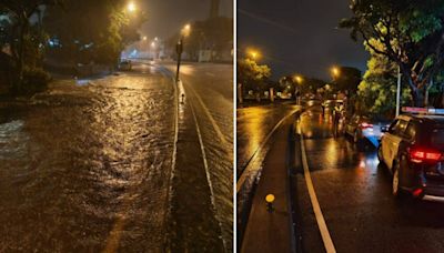 凱米昨深夜強降雨！ 台中大肚20公分積水，全市一度3703戶停電 | 交通 - 太報 TaiSounds