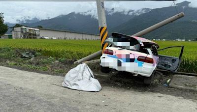 廖老大車隊失控衝農田 關山拉力賽再傳事故！賽車撞電桿1死1傷