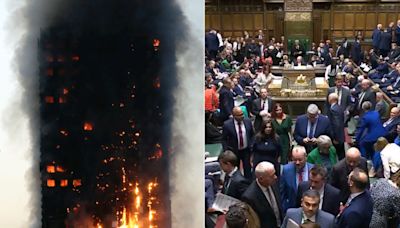 MPs spark Grenfell anger by walking out moments before Starmer speech on tragedy