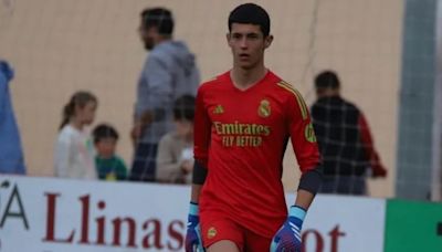 Quién es José Castelau de Roa, el arquero del Real Madrid que nació en España, pero fue citado por la selección argentina Sub 17