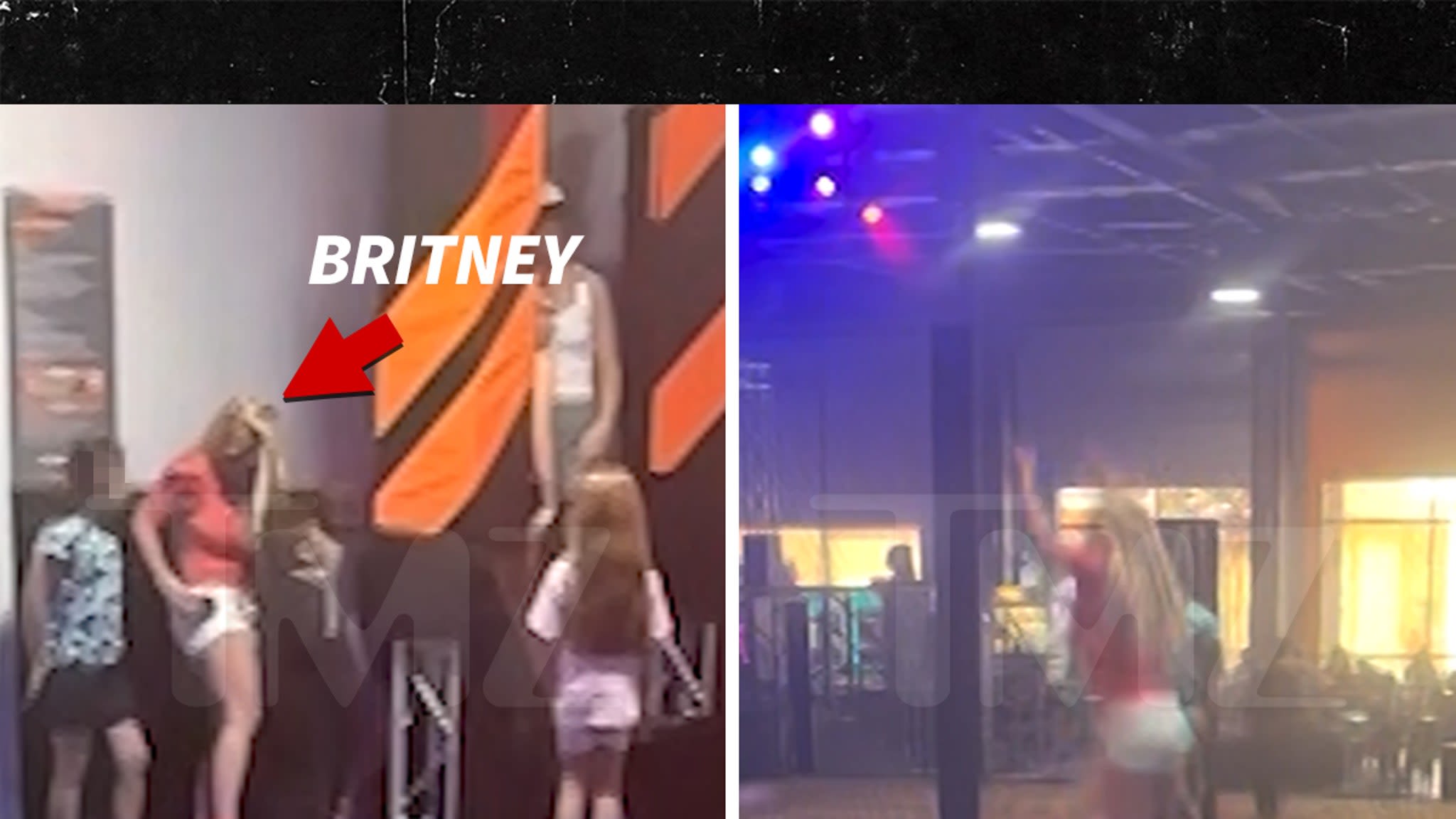 Britney Spears Goes Trampolining with Boyfriend Paul Soliz's Kids