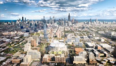 Proponen inversión de $7,000 millones para gran desarrollo en torno al United Center de Chicago
