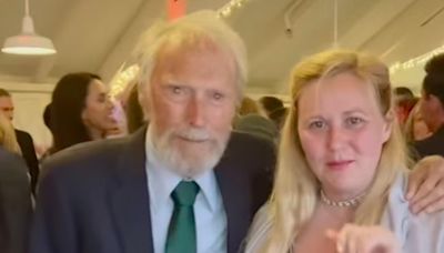 Clint Eastwood, 94, Sports Scruffy Beard in Rare Appearance at Daughter's Wedding: See Photos