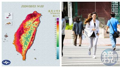 全台成夯番薯！今日最熱在雙北破39度 全台18縣市高溫特報