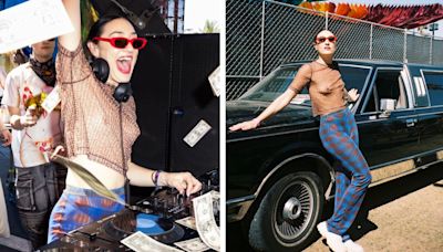 ...at Coachella: The DJ Talks Going Sheer in Balmain, Katy Perry’s Pizza Bikini Merch and Fashion’s ‘Codependent’ Relationship...