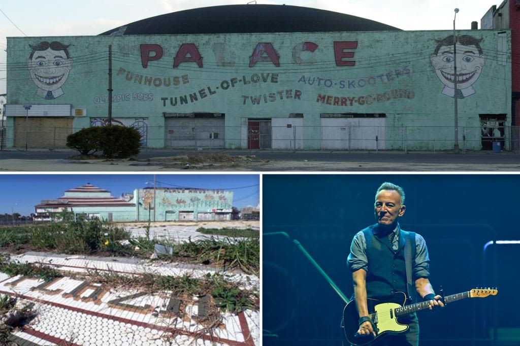 Famous ‘Tillie’ painting from shuttered NJ amusement park name-checked in Bruce Springsteen hit among 33 historic pieces left to rot in parking lot: report