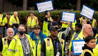 Boeing faces threat of a massive strike as union members vote on a contract today